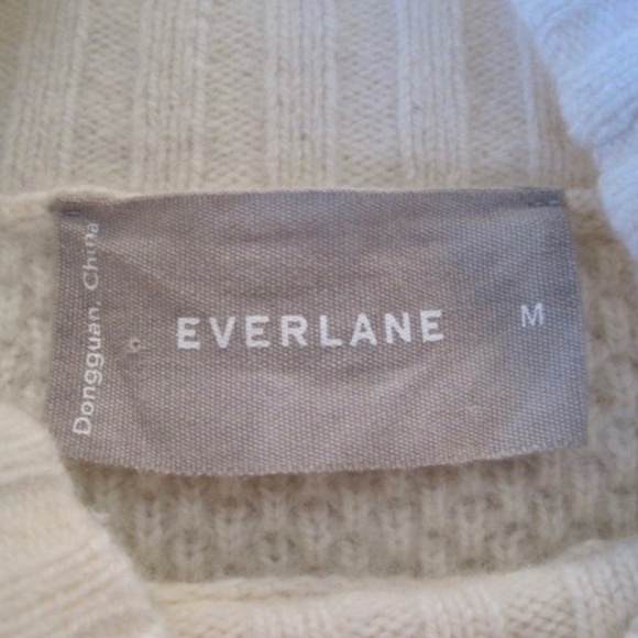 Everlane Honeycomb Funnel Neck Sweater - Picture 8 of 11